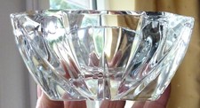 Glass dish. heavy for sale  NEWARK