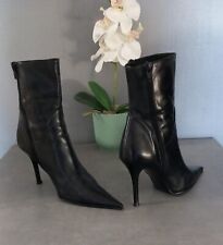 Bottines noires italienne d'occasion  Paris XI