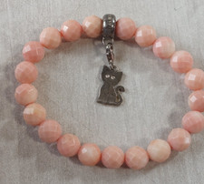 Bracelet perles facettes d'occasion  Seingbouse