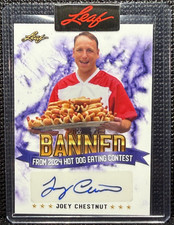 🌭🇺🇸 Joey Chestnut - Automático - /400 - Proibido - Folha Hot Dog Champion - Frete Grátis comprar usado  Enviando para Brazil