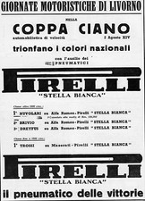 Pubblicita 1936 pirelli usato  Biella