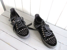 Baskets velours noir d'occasion  Serris