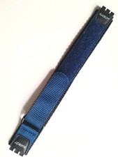 Swatch: Original-Textil-Klettband = Standard Gent, Chrono, Etc. RAR! Azul comprar usado  Enviando para Brazil