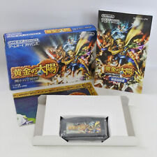 GOLDEN SUN Hirakareshi Fuin Ougon Taiyo Gameboy Advance Nintendo 1277 gba comprar usado  Enviando para Brazil