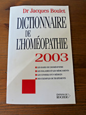 Dictionnaire homéopathie 2003 d'occasion  Sucy-en-Brie