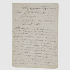 Luigi ruffo manoscritto usato  Napoli