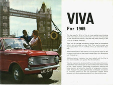 Vauxhall viva specification for sale  UK