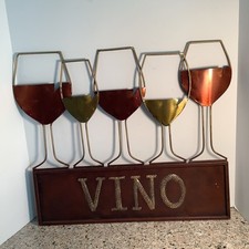 Vtg metal vino for sale  Richmond