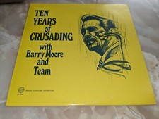 Barry Moore And Team – Ten Years of Crusading 2 LP Gospel/Sermon Gatefold comprar usado  Enviando para Brazil