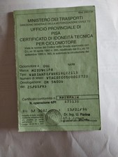 Motovespa libretto vespa usato  San Cipriano Po