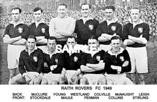 Raith rovers 1949 for sale  DEESIDE