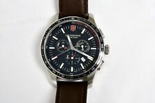 Relógio cronógrafo esportivo Swiss Army cristal de safira Victorinox Alliance #241826  comprar usado  Enviando para Brazil