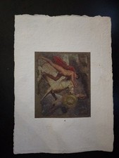 dipinto carta usato dipinto carta usato Tirano