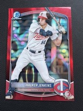 2025 Bowman Baseball Walker Jenkins Chrome lava vermelha 2/5!, usado comprar usado  Enviando para Brazil