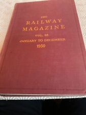 Railway magazine 1950 for sale  BECKENHAM