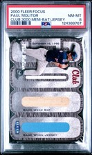 2000 Fleer Club 3000 Paul Molitor Jogo Usado Jersey/Relíquia de Morcego/100 CAMISA RETRÔ comprar usado  Enviando para Brazil