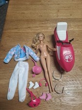 Barbie snowmobile figure for sale  RUGBY
