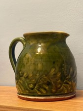 Vintage earthenware green for sale  MARYPORT