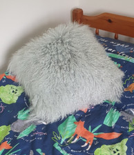 Tibetan sheepskin cushion for sale  WORTHING