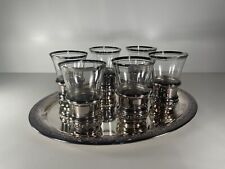 Beautiful set glasses d'occasion  Expédié en Belgium
