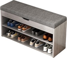 Grey wooden shoe for sale  DERBY