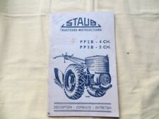 Tracteur motoculteur staub d'occasion  Saint-Laurent-de-la-Cabrerisse