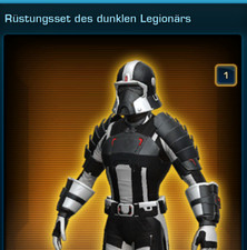 Swtor rüstungsset dunklen gebraucht kaufen  Tegernheim