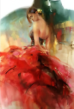 Danseuse flamenco tableau d'occasion  Toulon-