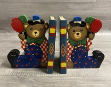 Vintage wooden teddy for sale  HULL