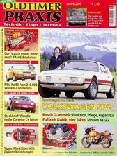 1) Oldtimer Praxis 06/2009 - VW SP2 Restaurierung - e - Tips für Chevrolet Corve, usado comprar usado  Enviando para Brazil