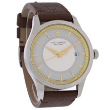 Relógio de quartzo masculino Swiss Army Alliance aço inoxidável mostrador prateado 241806 comprar usado  Enviando para Brazil