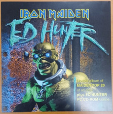 Pôster promocional Iron Maiden disco plano lançamento álbum Bruce Dickinson Ed Hunter comprar usado  Enviando para Brazil