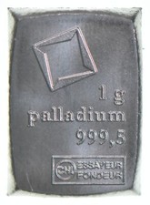 Gram palladium bar for sale  Frederick