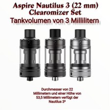 Aspire nautilus clearomizer gebraucht kaufen  Strullendorf