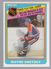 * WAYNE GRETZKY - 1984-85 O-Pee-Chee #383 (Power Play Goal Leaders) comprar usado  Enviando para Brazil
