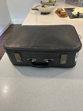 Vintage suitcase dark for sale  BOLTON