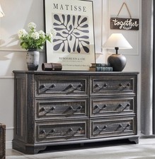 Farmhouse drawers dresser for sale  Ocala