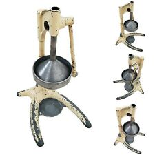 Espremedor de frutas cítricas vintage manual industrial espremedor de metal lascando tinta elegante  comprar usado  Enviando para Brazil
