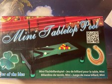 Mini tischbillardspiel gebraucht kaufen  Wusterwitz