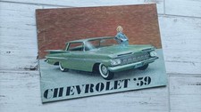 Catalogue brochure chevrolet d'occasion  Longeville-sur-Mer