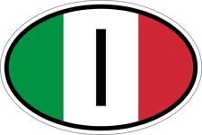 Sticker adesivi adesivo bandiera ovale codice paese i italia comprar usado  Enviando para Brazil