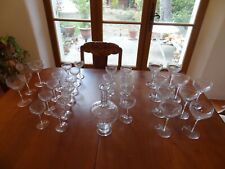Verres carafe cristal d'occasion  Saint-Jean-Saint-Nicolas