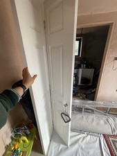 White primed bifold for sale  LUTON