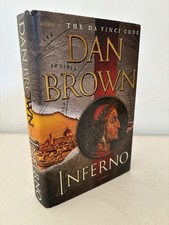 Livro de capa dura Inferno por Dan Brown primeira edição primeira impressão frete grátis  comprar usado  Enviando para Brazil