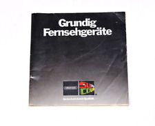 Grundig fernsehgeräte katalog gebraucht kaufen  Köln