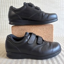 Tênis feminino SAS Me Too alça dupla 7,5 W couro preto ortopédico diabético comprar usado  Enviando para Brazil