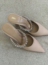 Zara diamante heels for sale  ABERYSTWYTH