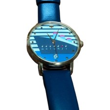 Relógio da moda Kate Spade navio de cruzeiro metrô férias náuticas ouro quartzo comprar usado  Enviando para Brazil