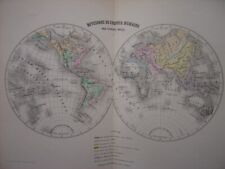 Carte mappemonde divisions d'occasion  Brumath