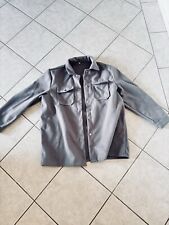 Wolljacke hemd grau gebraucht kaufen  Gorxheimertal